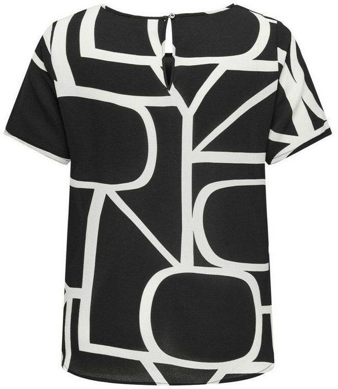 Chemisiers & tuniques femme Only Carvica Life SS Top WVN Noos (15218353) black